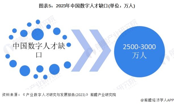 2024年中国企业数字化治理行业发展痛点分析 数字人才缺口亟待补齐(图5)